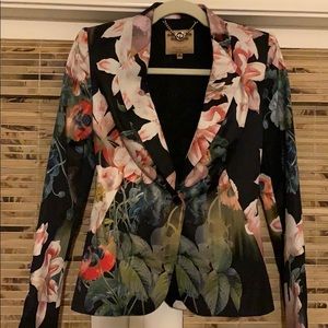 Ted Baker floral blazer